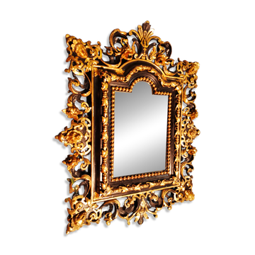 Baroque wall mirror Italy 19th century