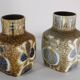 Nils Thorsson vase Royal Copenhagen vintage Danish ceramic x2 1970