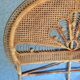 Headboard honey vintage rattan