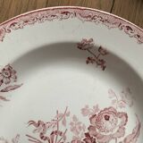 4 assiettes creuses Sarreguemines Fontanges