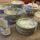 Service de table St-Amand Hamage "Moderne Style" Terre de fer