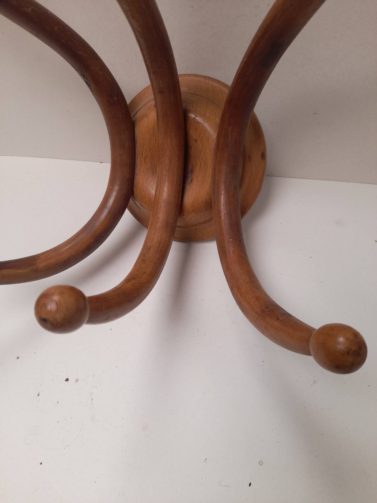 Portemanteau mural hêtre courbé Thonet