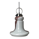 Trumpet-shaped suspension by Doria Leuchten 1960
