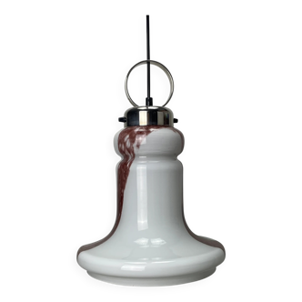 Trumpet-shaped suspension by Doria Leuchten 1960