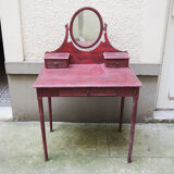 Old wooden dressing table