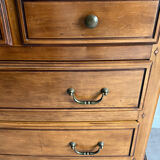 Magnificent varnished chest of drawers