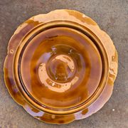 Assiette coquillages Sarreguemines