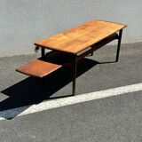Bramin denmark coffee table, scandinavian teak design from the 60s