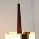 vintage  Glazen hanglamp 'Meerhoven'