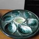 Set of Saint Clément oyster plates.