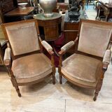 Paire de fauteuils d’apparat