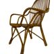 Fauteuil en rotin par Dirk van Sliedregt Rohe Noordwolde 1960 aux Pays-Bas