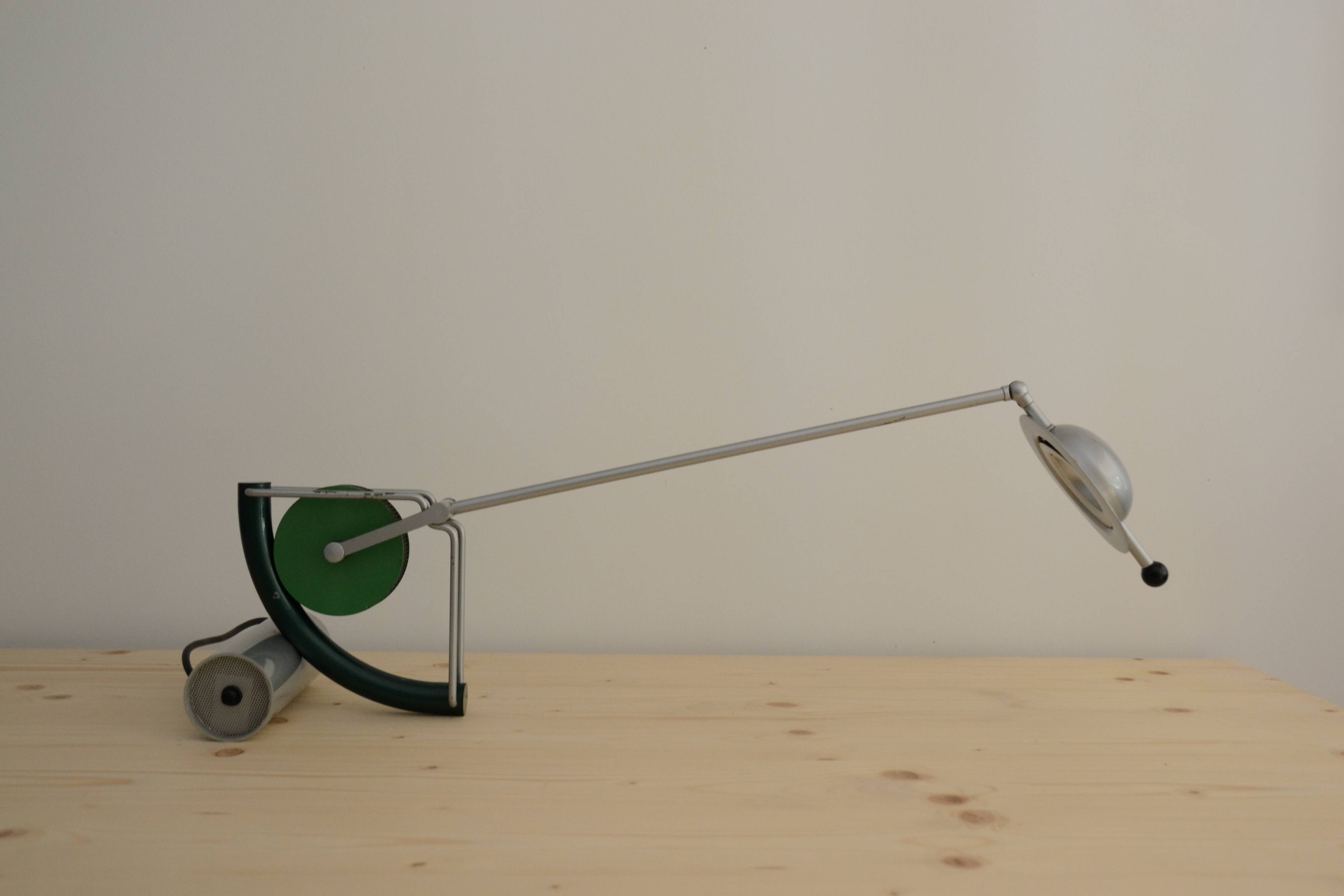 Articulable lamp "Gideon" by Martine Bedin