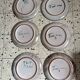 6 flat plates Vallauris