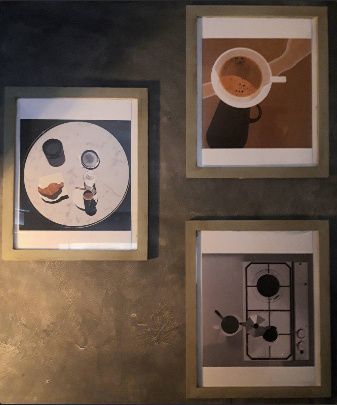Three Coffee Times, contemporary art
