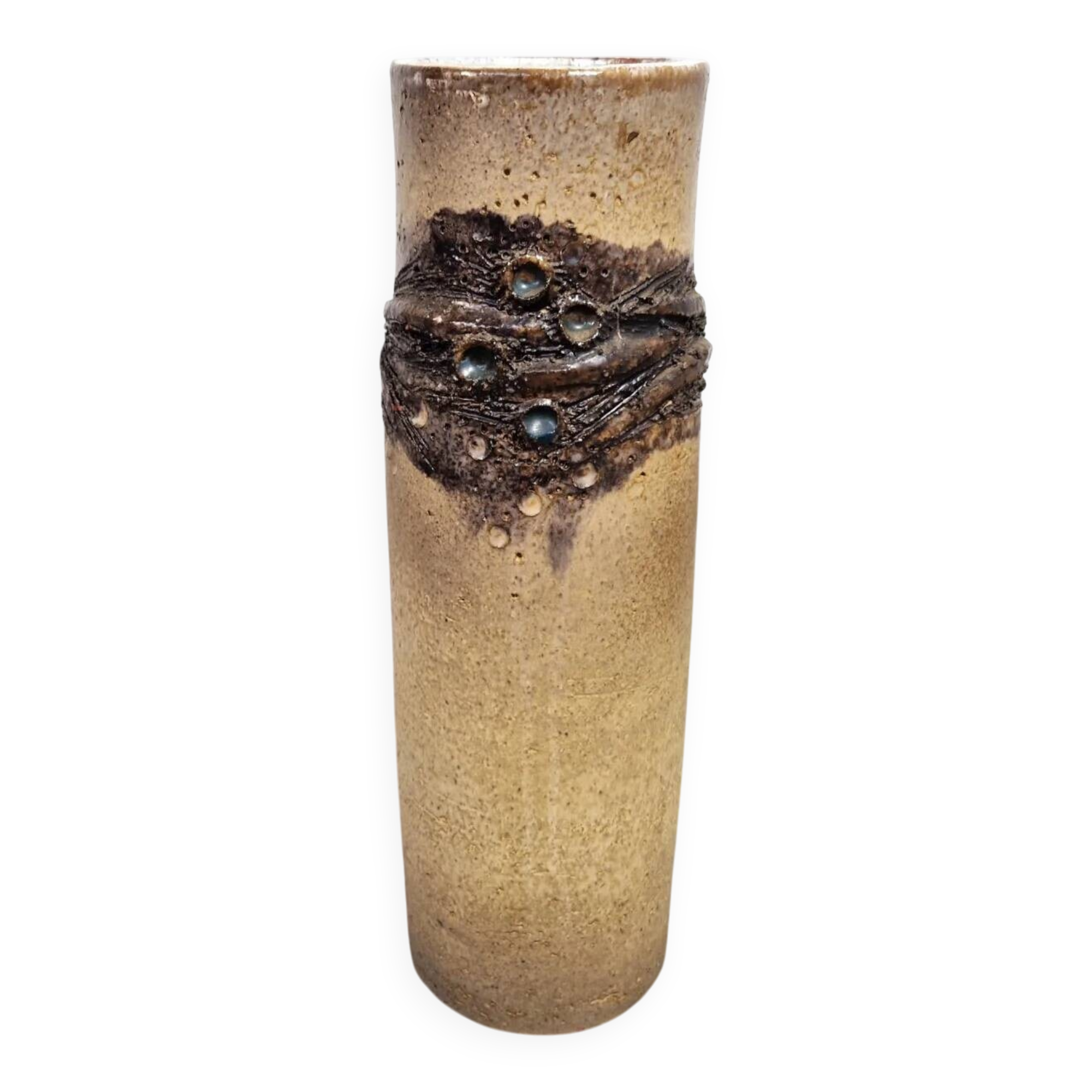 Large Elisabeth Vandeweghe vase for Perignem