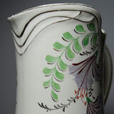 Large antique toilet bowl faience Hamage Moulin des Loups