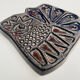 Vintage Scandinavian wall ceramic – Stylised hen – 1960s