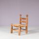 1950s French fire side chair