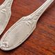 Christofle - Set of 3 Marie Antoinette model table forks in silver-plated metal