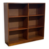 Etagère anglaise en acajou, fabrication moderne des années 1990