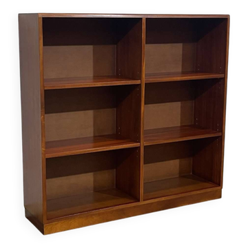 Etagère anglaise en acajou, fabrication moderne des années 1990