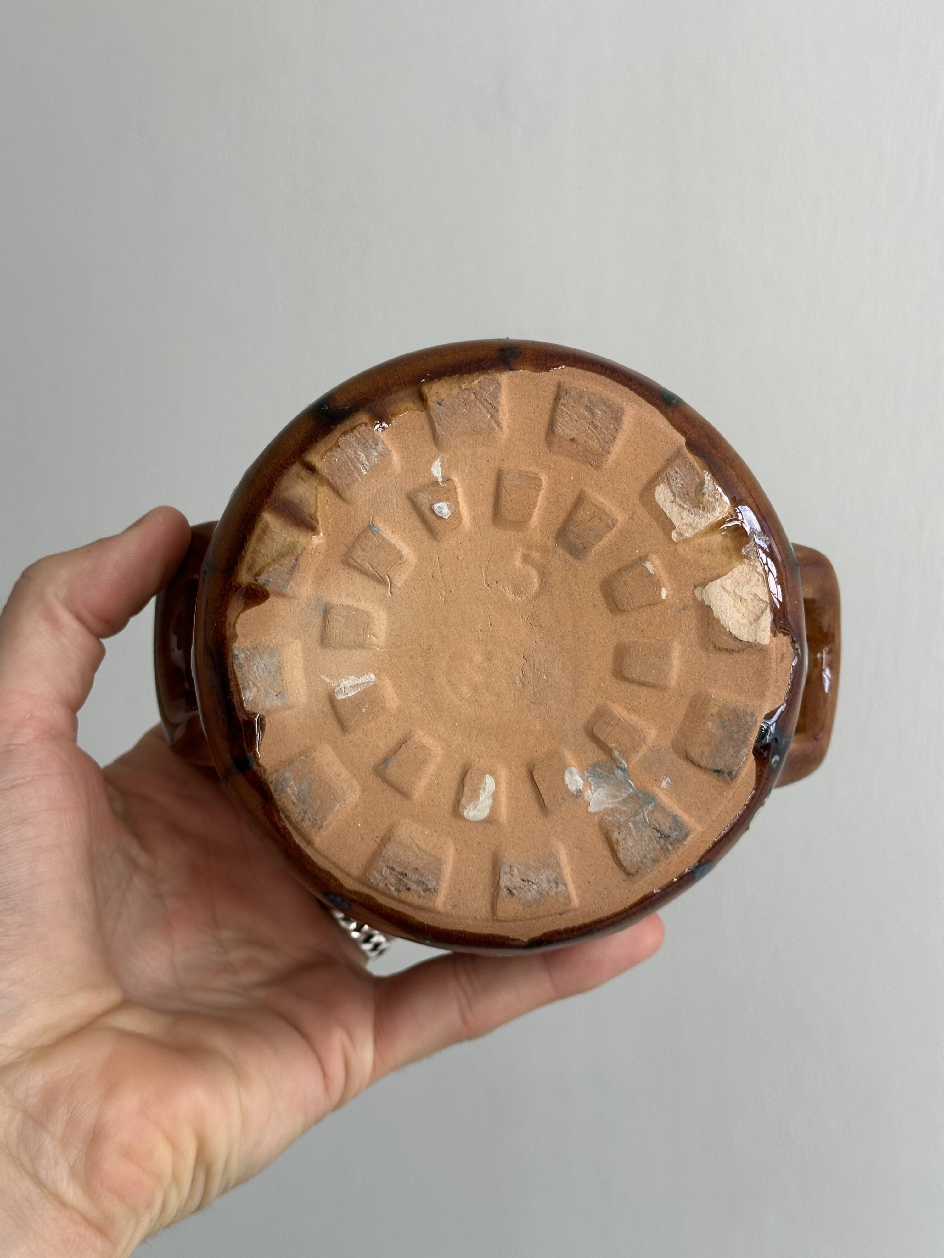 Small vintage ceramic oven dish