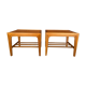 Pair of Scandinavian coffee tables