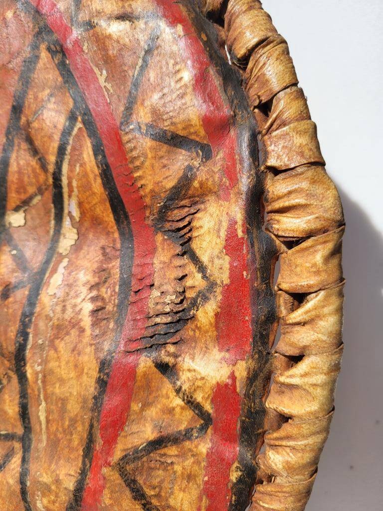 Vintage African Maasai Shield