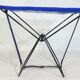 Vintage 190s folding camping stool with clutch