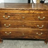 Louis XVI walnut chest of drawers