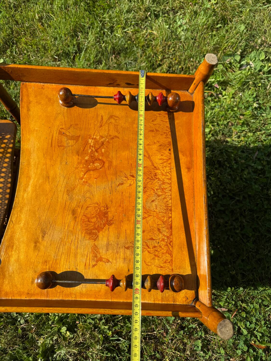 High chair from the early 20th century