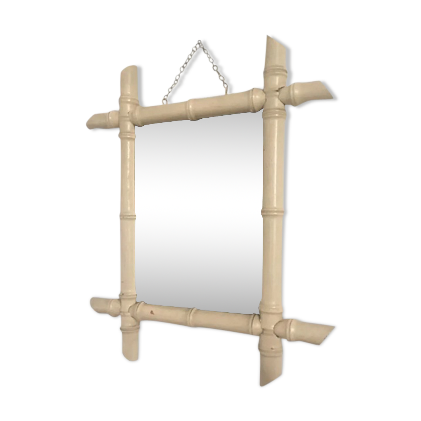 37x43cm bamboo barber's mirror
