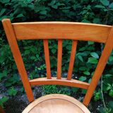 Series of four Luterma bistro chairs
