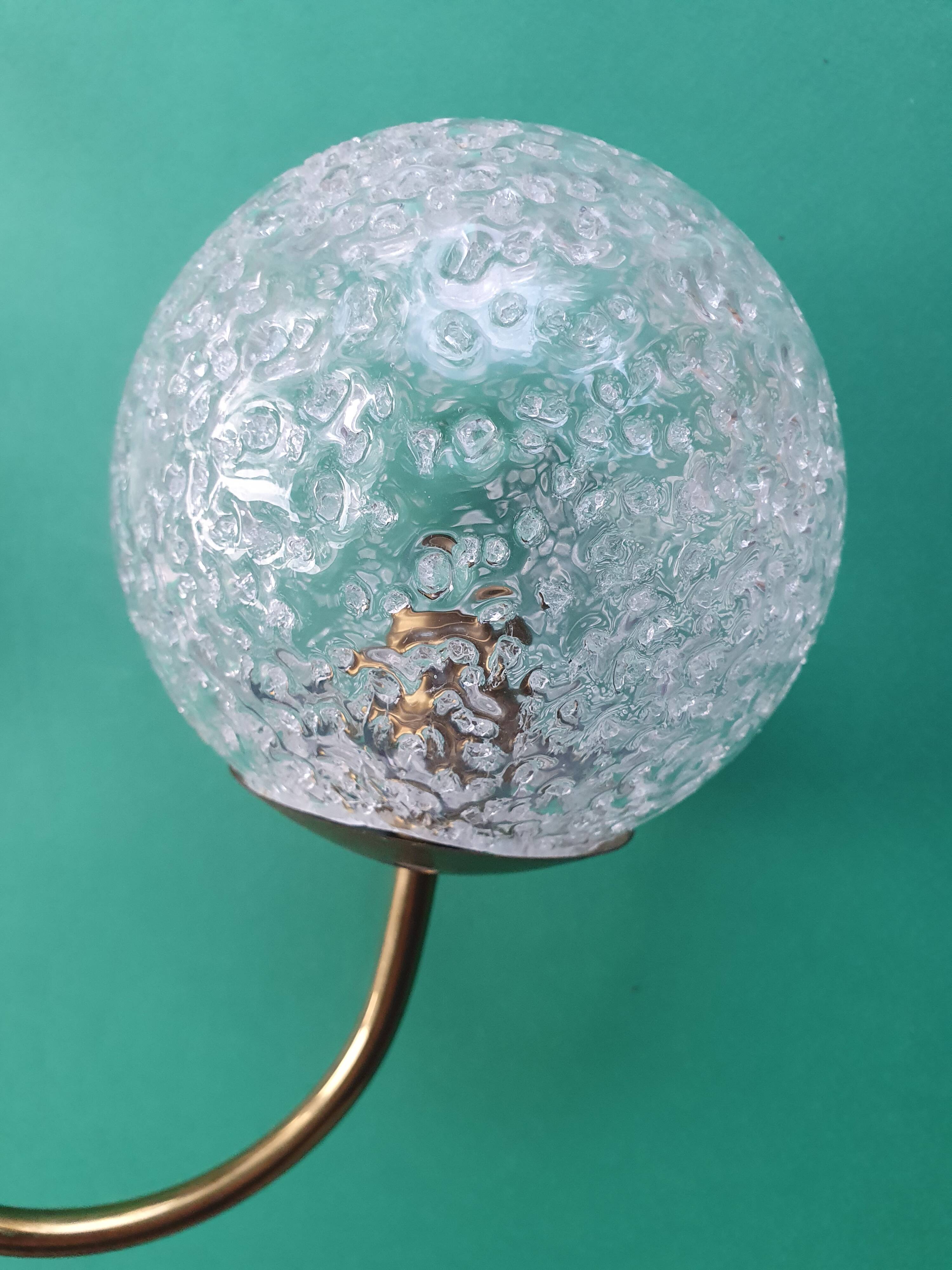 Vintage three-light chandelier