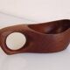 Swedish teak catchall from the 1960s.