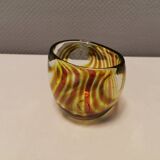 Beautiful mouth-blown vase in beautiful colours.