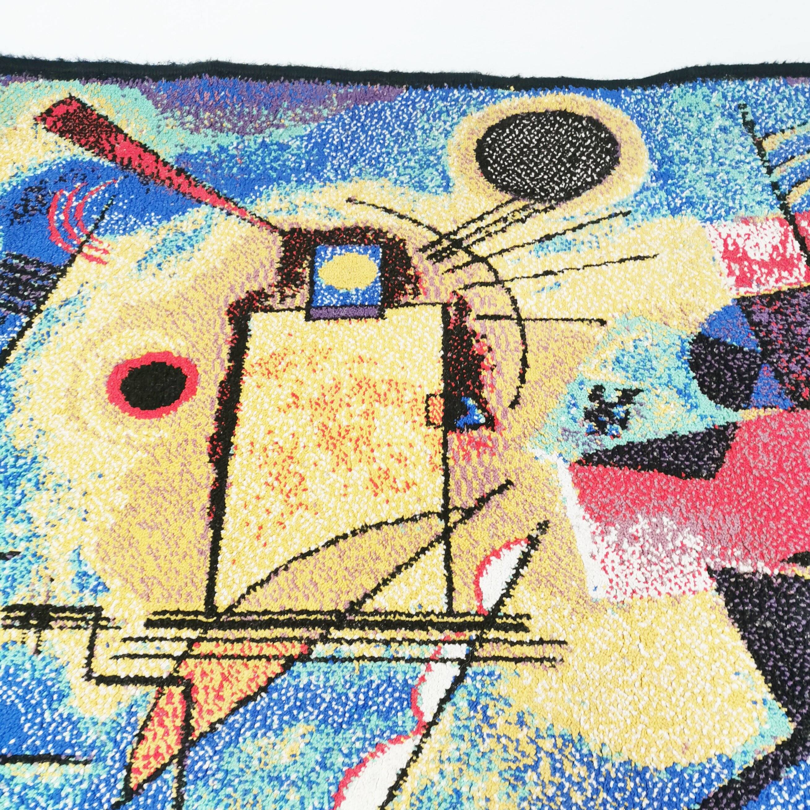Carpet with a composition by Wassily Kandinsky, Shahbano, Germany 1980s