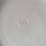 Grand plat rond en faience d'ibiza.