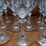 11 Champagne Crystal Flutes.