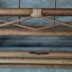 Vintage rattan shelf