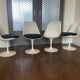 115 Tulip dining chairs by Eero Saarinen for Knoll Inc. / Knoll International