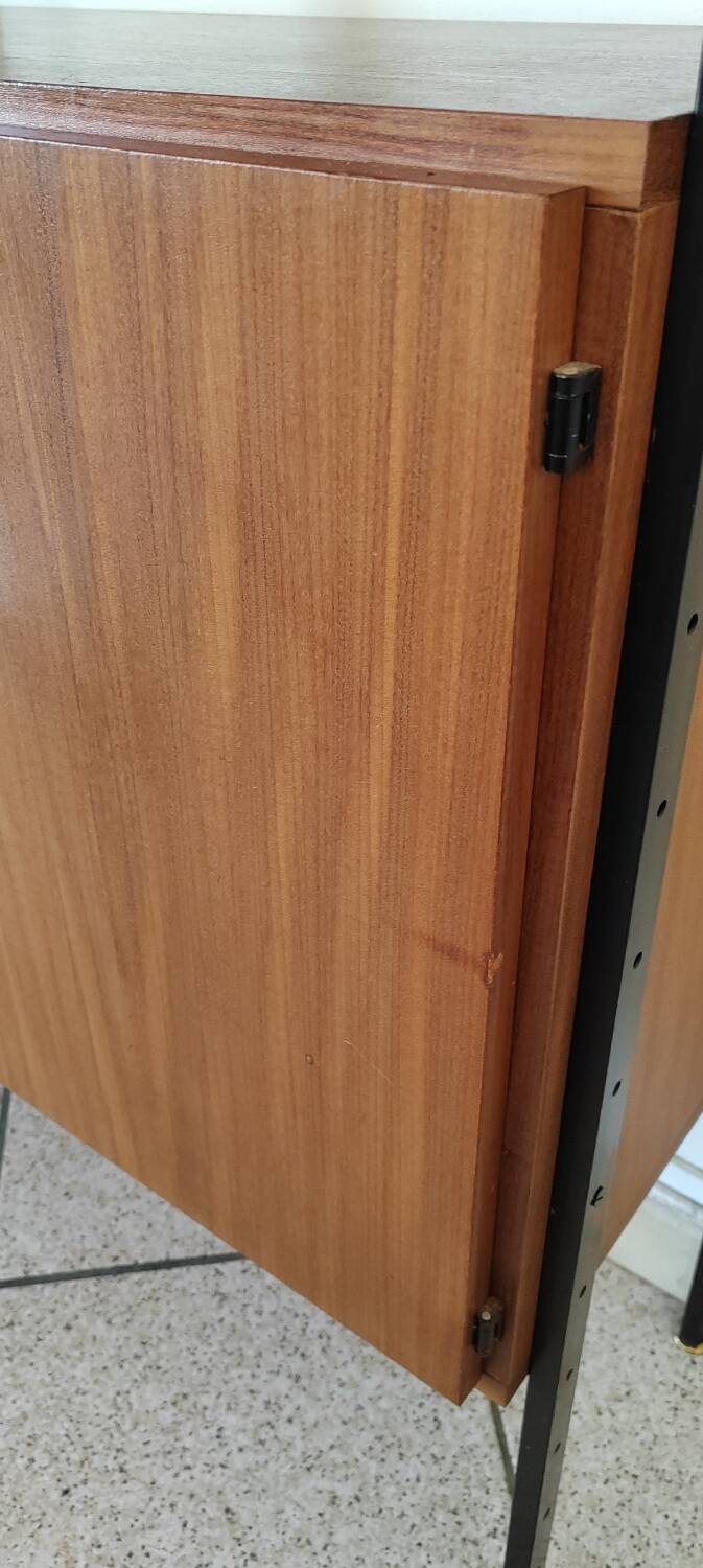 vintage Scandinavian teak bookcase