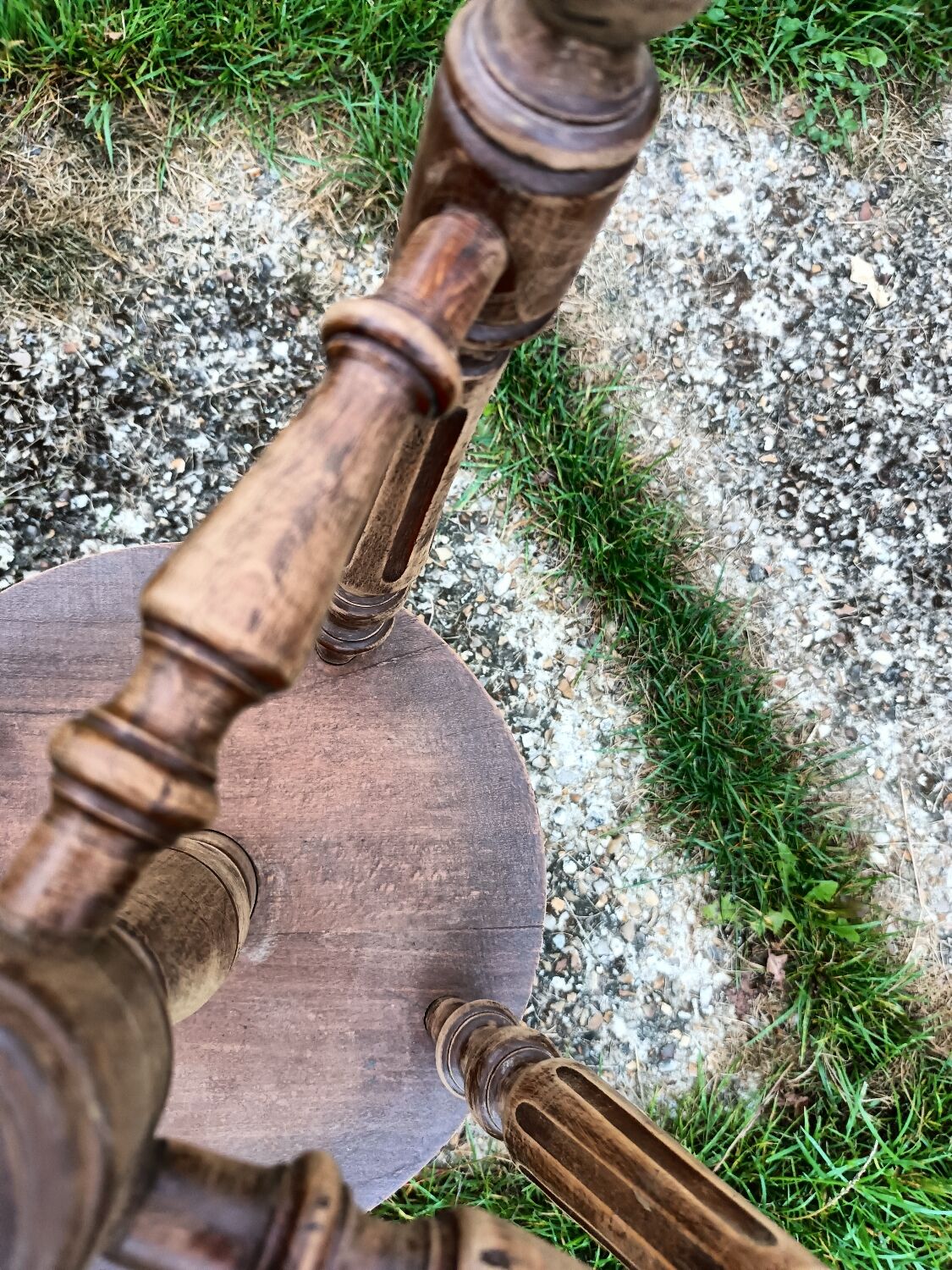 Old style piano stool louis xvi