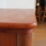 Scandinavian stretch teak table