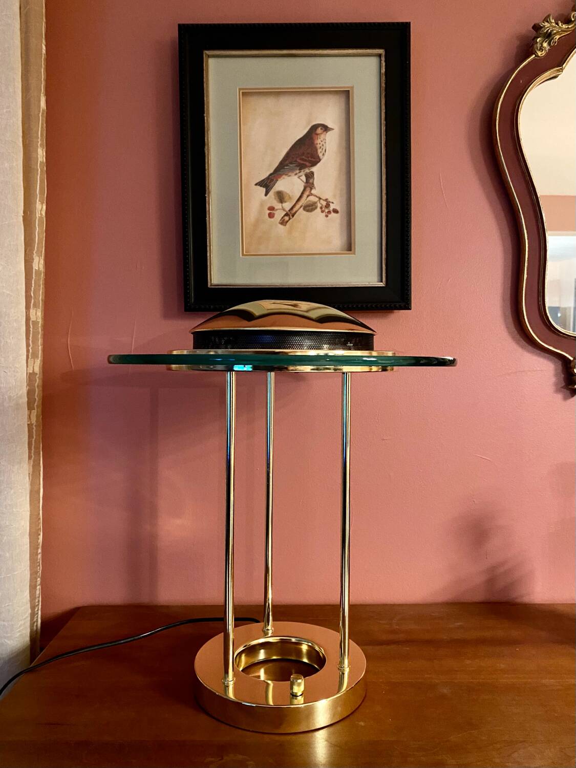 Saturn led lamp by Robert Sonneman 1980