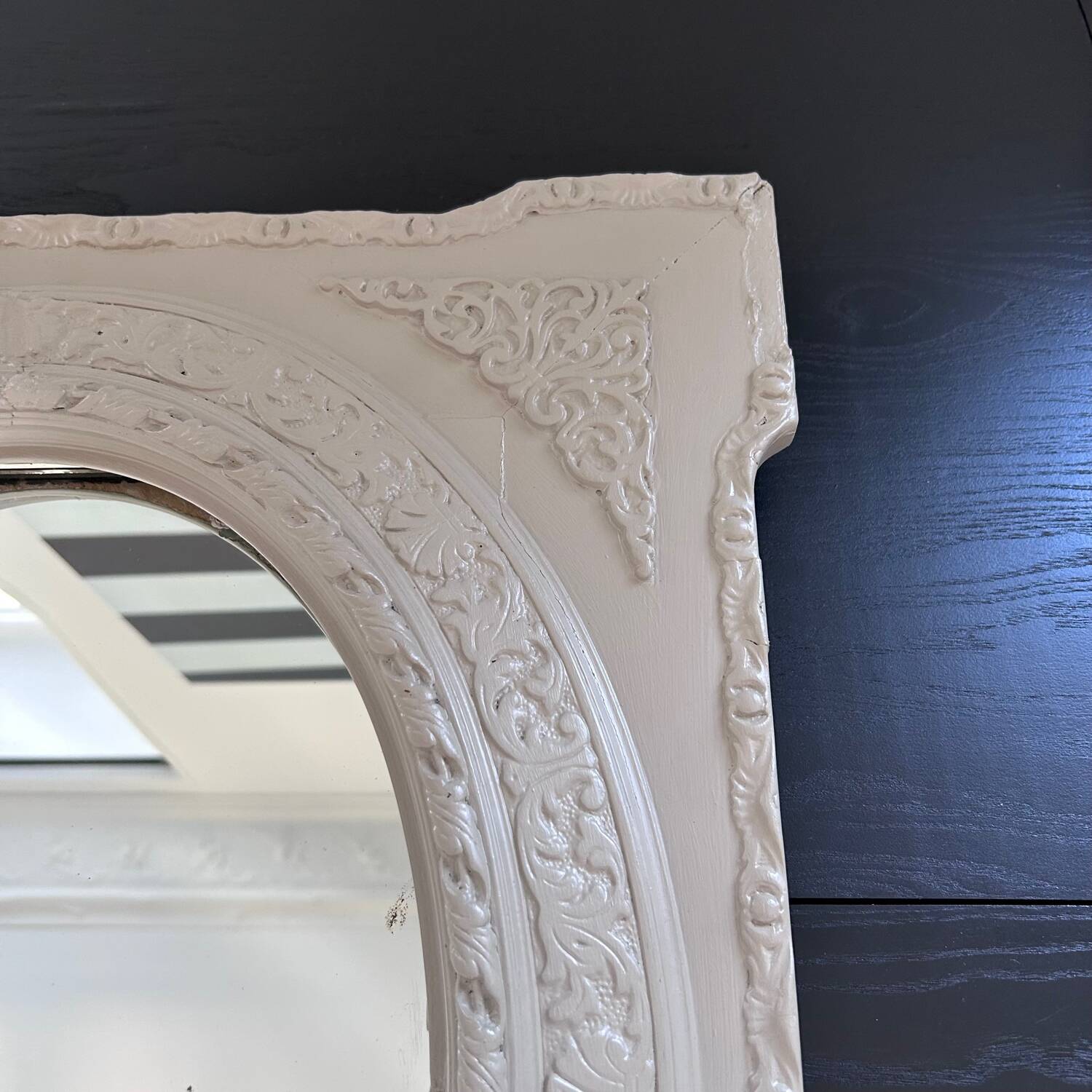 Napoleon III mirror repainted