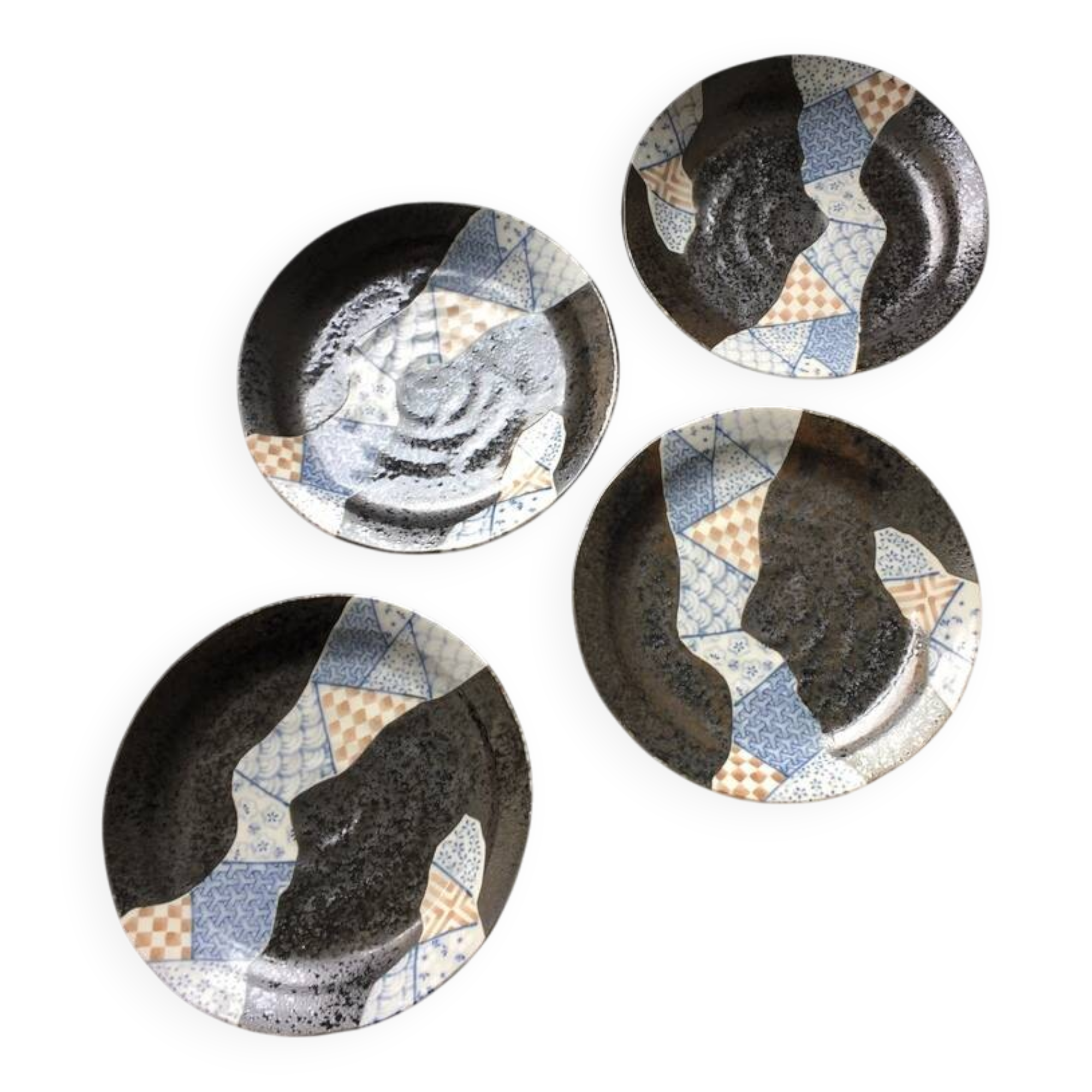 Plates 19 cm Japanese stoneware Art Institute Chicago