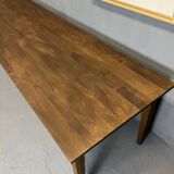 Farmhouse table "Dark Brown", spindle legs XXL 300 X 90 cm