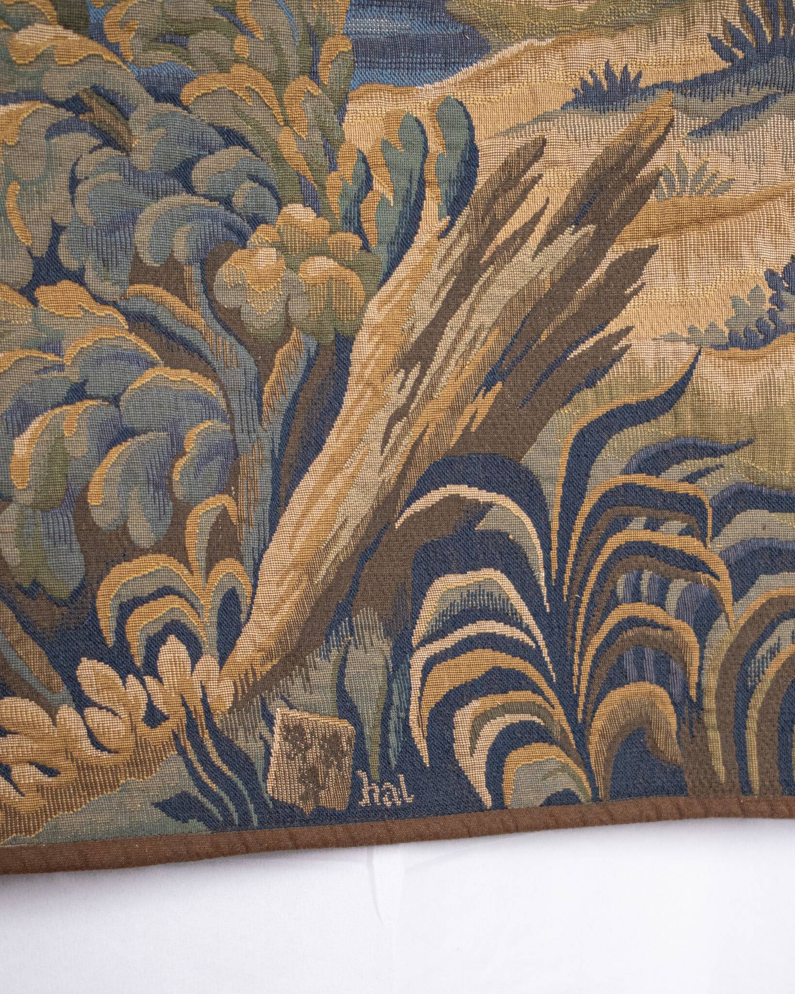 Verdure Tapestry with Ducks, Halluin Manufacture, France, 20th century